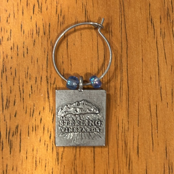 Sterling vineyards wine glass charms. Each one is embellished with different - Picture 5 of 6